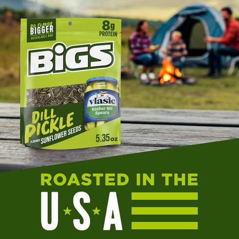5.35 oz. BIGS Sunflower Seeds, Vlasic Dill Pickle Flavor
