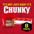 Country 15.25 oz 8) Campbells Chunky Soup, Beef Soup with Vegetables, Microwavable Bowl (Case