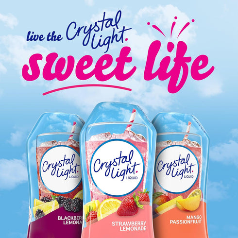 1.62 oz Crystal Light Liquid Strawberry Lemonade Naturally Flavored Drink Mix, fl Bottle