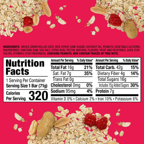 12 Pack 2.5 oz Bobo's Oat Stuff'd Bars (Peanut Butter & Jelly, of Bars) Gluten Free Whole Grain Rolled Oat Bars - Great