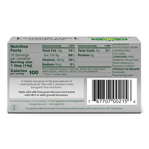kerrygold 8 oz Butter Sticks, Unsalted
