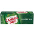 12 oz 12 pack Canada Dry Ginger Ale Soda, fl cans