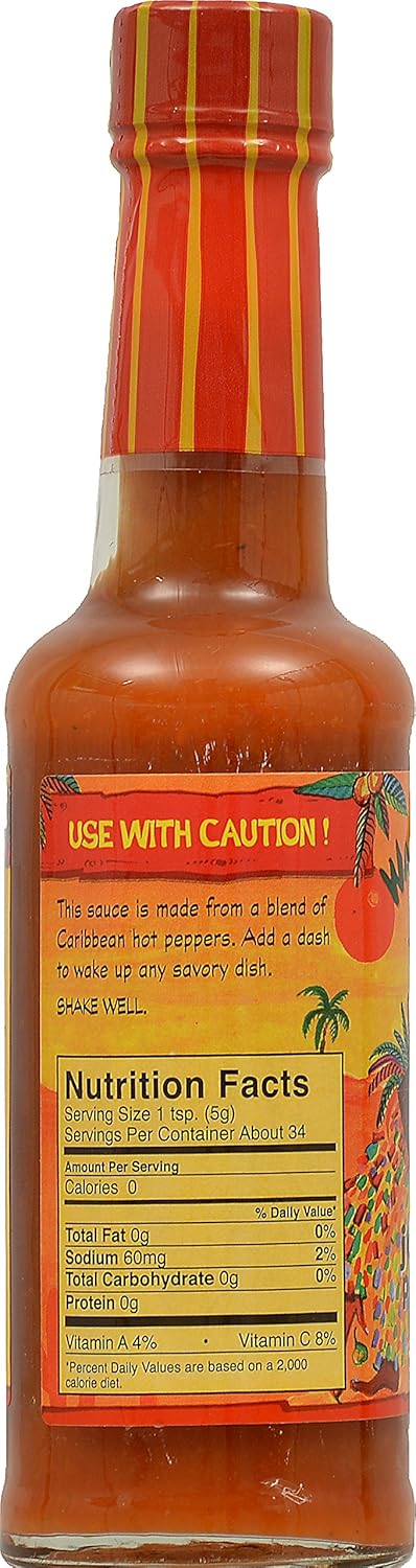 Walkerswood Jonkanoo Pepper Sauce, Seriously Hot, 170ml