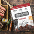 (26g 190 1.6oz (10 count) Ovation Foods Steak-N-Eggs Beef Strips, Zero Sugar, High-Protein Jerky premium protein)