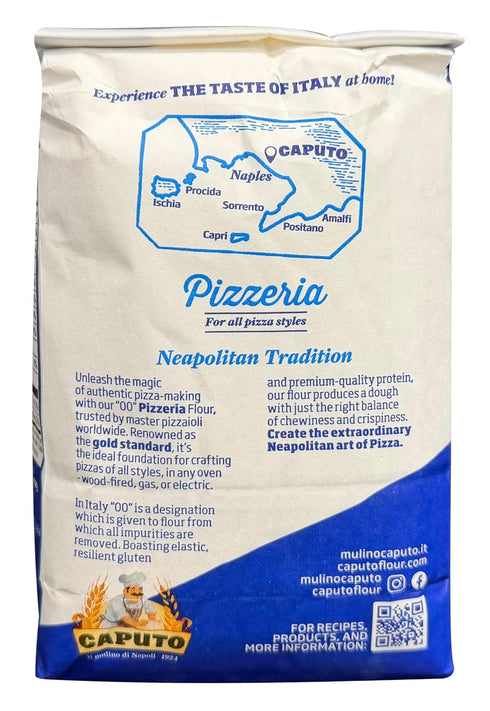 Antimo Caputo 00 1Kilo 140.8 2.2 (pack 4) Mulino Caputo Pizzeria Flour Bag, Ounce, pound