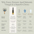 200ML Fancy Peasant Aged Balsamic Vinegar, Organic Vinegar for Cooking, Traditional Greek Balsamic Vinaigrette