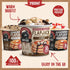 Pack Kodiak Cakes Protein Pancake On The Go Flapjack Cups Mix; Buttermilk, Chocolate Chip, & Smores Variety