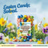 1 lb Mini Peanut Butter Candy Eggs, Bulk Bag Crunchy Shell Peanut Butter Eggs, Pastel Easter Candy for Baskets, Egg