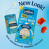 6 Oz Lundberg Organic Thin Stackers, Brown Rice, Lightly Salted, Thin Rice Cakes, Gluten-Free, Vegan, Healthy Snacks