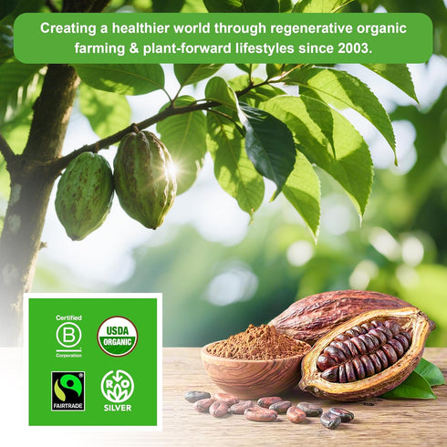 Amgwhhoo 452g/3pack, (3 Lbs 48 Oz), - Raw Organic Cacao Powder - Cold-Processed Unsweetened Cocoa, High Antioxidant