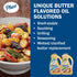1 Ventura Foods Phase Garlic Flavor Liquid Butter Alternative - Dairy-Free & Vegan Vegetable Oil for Sauting, Grilling