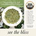 Wild Bliss Organic Yarrow Tea, Caffeine Free Loose Leaf Herbal Tea, 1.76 Ounces, 25 Servings