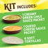 6 11.9 oz Old El Paso Breakfast Taco Kit with Sauces and Soft Tortillas, Makes Tacos