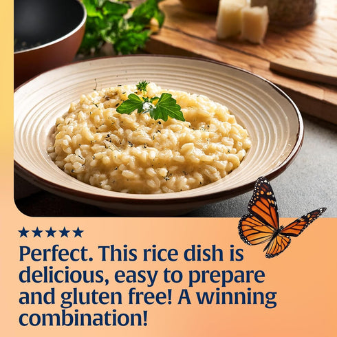 5.5 Lundberg Organic Creamy Parmesan Risotto Seasoned Rice - Regenerative Organic Certified Arborio Rice & Seasoning