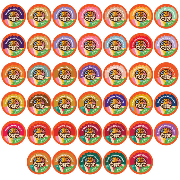 Crazy Cups Flavored Decaf Coffee, for the Keurig K Cups Coffee 2.0