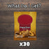 30 Count Savory Snack Mix Individually Wrapped Snack Bags with Bold Flavor Pretzels, Rye Chips, and Breadstick Pieces