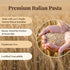 No.5, 100% 1.1 lb (Pack 2) Granoro Dedicato Mafaldine Authentic Italian Pasta, Made from Puglia Durum Wheat Semolina