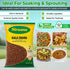 Kala Chana (Black Chickpeas) Whole Dried Chana for Cooking | Protein-Rich Legume for Salads, Curries & Stews | Pantry