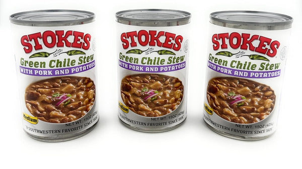 STOKES Green Chile Stew with Pork and Potatoes Pack of 3