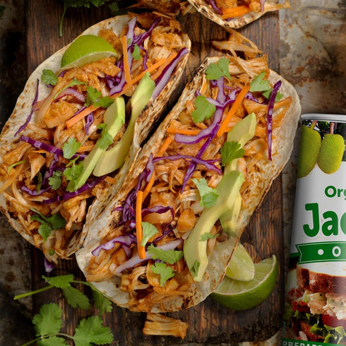 14 (Pack 6) Native Forest Organic Young Jackfruit - Organic Canned Jackfruit, Vegan Meat Substitute - Ounce