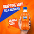 12 oz 6 Pack Fanta Orange Soda Soft Drink, fl Bottles