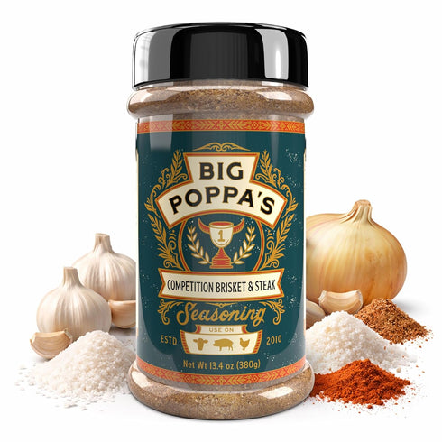 Big Poppas Competition Brisket & Steak Rub Beef Seasoning for Brisket &