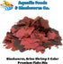 Aquatic Foods Inc. Community Included6oz California Blackworm, Brine Shrimp, Color Enhancing Premium Flakes for Discus