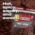 Package, 10 70 (Pack Old Trapper, Trapper's Choice Hot & Spicy Kippered Beef Steak, Eight-Ounce Individual Grams