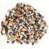 1 (Pack 1) Chocolate Rocks Kidu Candy Bulk Candy Coated Edible Rock Chunks for Cake Decorating Resealable Bag, Pound