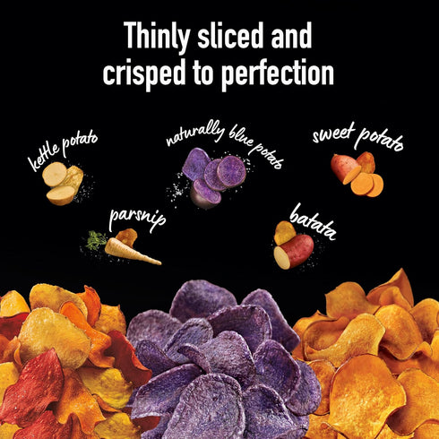 Pack, (Pack 24) Terra Vegetable Chips, Snack Size Variety Original, Blues and Sweet Potato