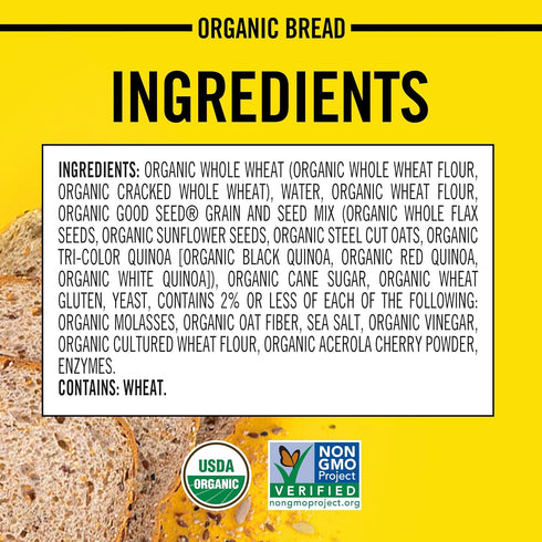 27 oz Dave's Killer Bread Good Seed Organic Bread, Loaf
