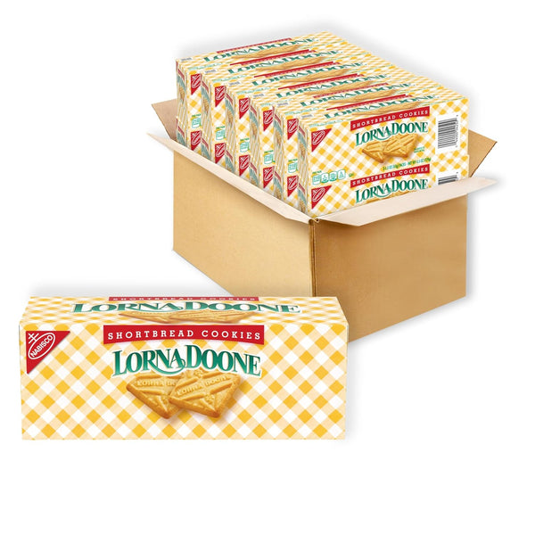 NABISCO Lorna Doone Shortbread Cookies, 36 Snack Packs (6 Cookies Per Pack, 12