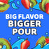 64 oz Capri Sun Strawberry Kiwi Flavored Juice Drink Blend from concentrate with other natural flavors, Bottle