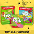 Pack, 9 oz Fruit by the Foot, Fruit Snacks, Variety