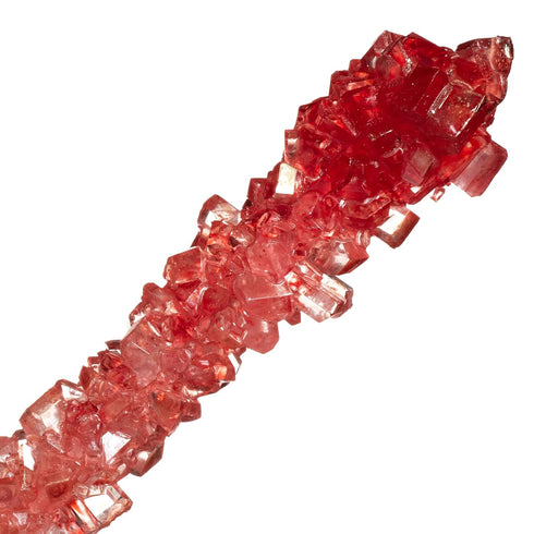 36 Candy Envy - Valentine's Day Rock Candy Sugar Sticks - Individually Wrapped Valentine Candies - Red and Pink Favors