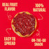 Packets 12-Pack Smash Foods Single Serve Jam | Variety | Natural, Keto & No Sugar Added | Vegan & Upcycled Fruit Spread