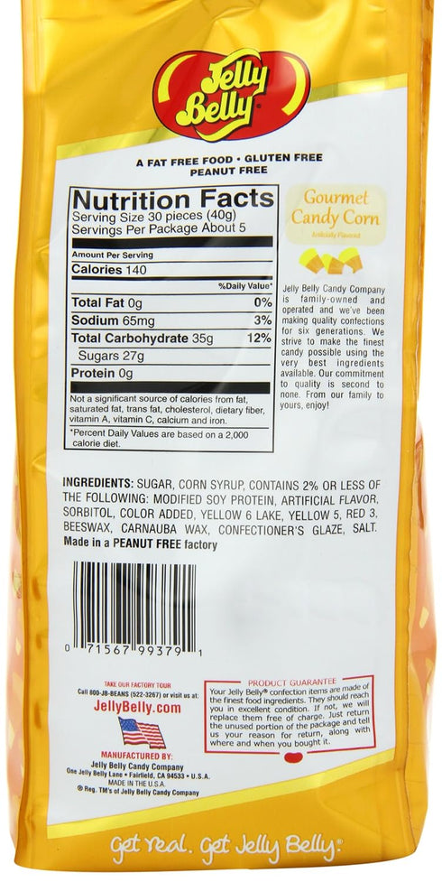 Jelly Belly Gift Bag, Gourmet Candy Corn, 7.5 Ounce