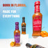 Set 5 Pack (5oz Tabanero Hot Sauces Gift - The Royal Family Collection, Variety Each), Includes Original, Extra Hot