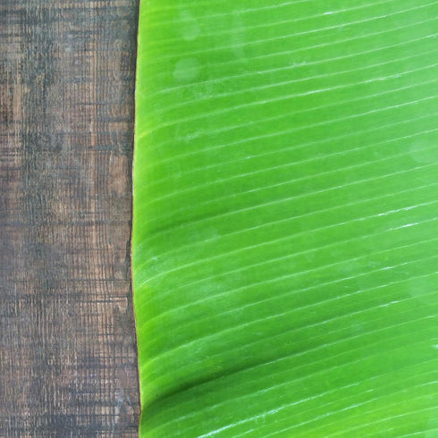 16oz (454g) 1lb Rani Fresh Banana (Kela) Leaves Approximately ~ All Natural | Vegan | Gluten Friendly | NON-GMO |