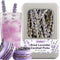 130+ Edible Lavender Sprigs for Cocktails & Cake Garnish, 6.69" Culinary Grade