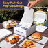 1000 Pack 6 10.75 Inches Fit Meal Prep x Deli Wax Paper Sheets, Interfolded Pop-Up Pre-Cut Deli Wraps, Waterproof