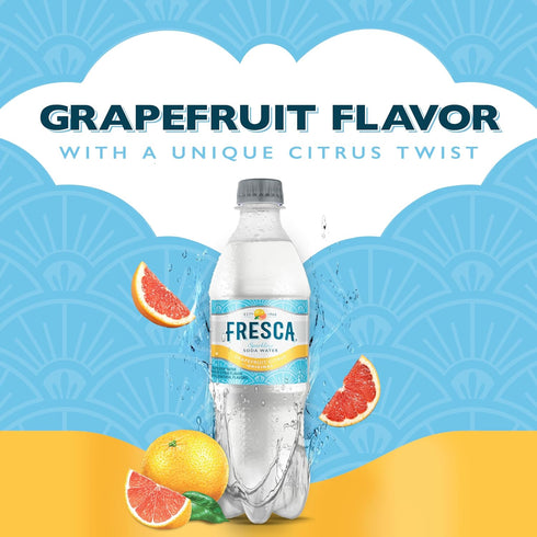 16.9 oz 6 Pack Fresca Citrus Soda Soft Drink, fl Bottles