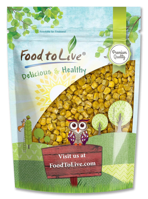 Food to Live Freeze-Dried Super Sweet Corn Kernels, 1 Pound Raw, Kosher,