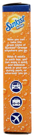 Sunkist 6 Count, 0.74 , Powdered Drink Mix Sticks Zero Sugar Singles to Go Orange Ounce