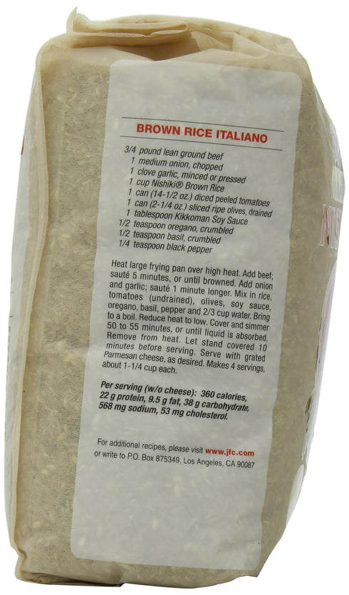 5-Pound NISHIKI Premium Brown Rice