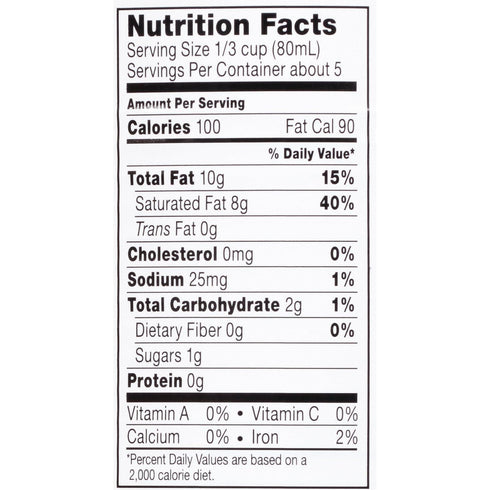 13.66 oz 13.66 Simply Asia Unsweetened Coconut Milk, fl - One Ounce Can of Unsweetened Coconut Milk, Gluten and Dairy