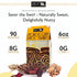 6 oz Darious Snack Co VEGAN and plant-based Moroccan Spice Date Swirls for Delicious BreakFast, Slightly Sweet