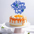 Blueberry-Themed Baby Shower Cake Topper - A Berry Sweet Baby is on the Way