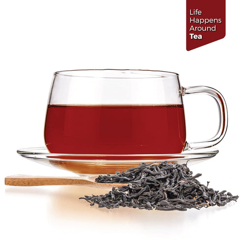 Tealyra 220g (8-ounce) Teayra - Keemun Mao Feng - Premium Chinese Black Loose Leaf Tea - Perfect English Breakfast Tea