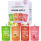 Konjac Jelly Pouch Drinkable Variety Pack, 7 Calories, 10 Pack, 0 Sugar,